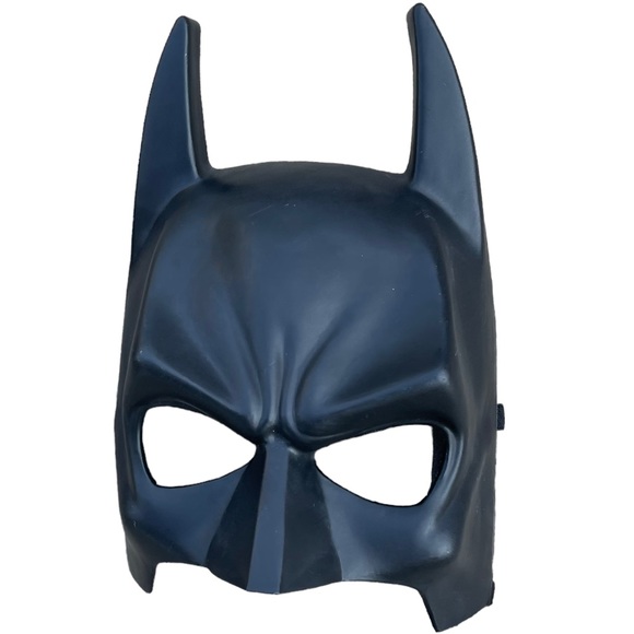 Batman Mask DC Comics Licensed Plastic The Dark Knight Rises Halloween Costume - Picture 3 of 16